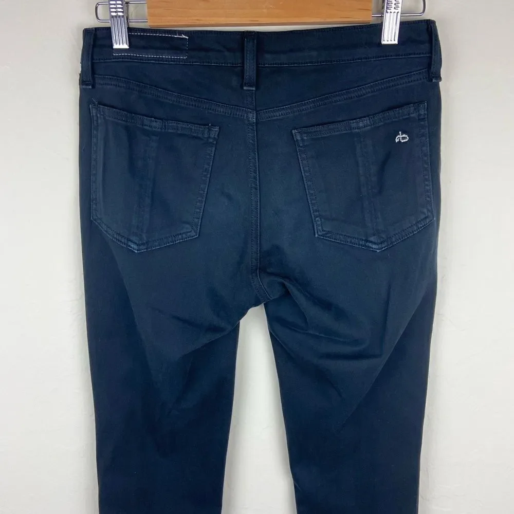 Rag & Bone Legging Skinny Jeans - Black Plush